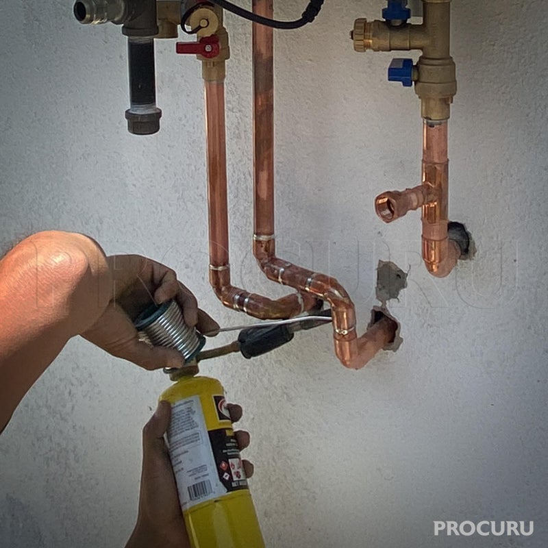 PROCURU 2-Pack 1-Inch Copper Union CxC Sweat Connection, Made in USA, Certified Safe for Drinking Water (CWUN0100-2P) - Image 4